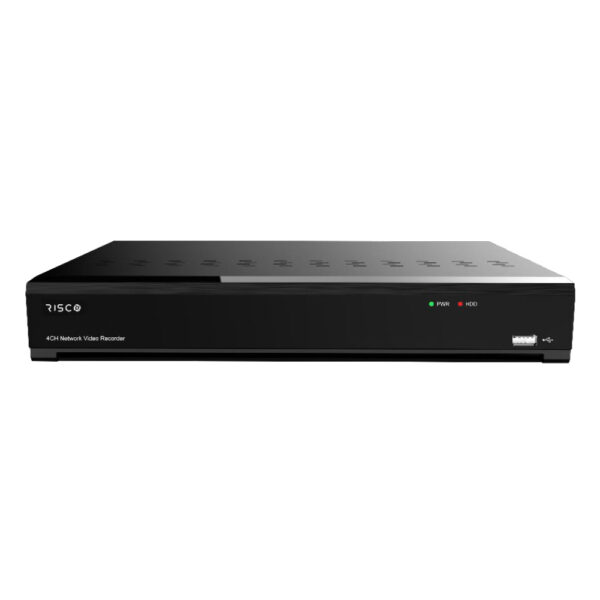 Grabador NVR 4CH POE 12MP 4K VUpoint RISCO