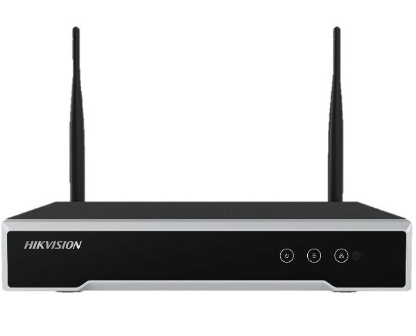 Grabador NVR IP Wifi 8CH 4MP 50/40 Mbps 1HDD HDMI/VGA simultánea Mini 1U Hikvision