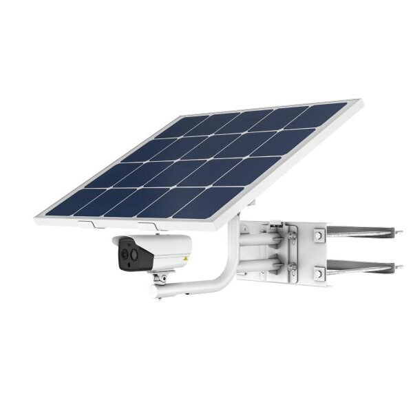 Kit de cámara térmica con energía solar panel 80W batería 36mAh