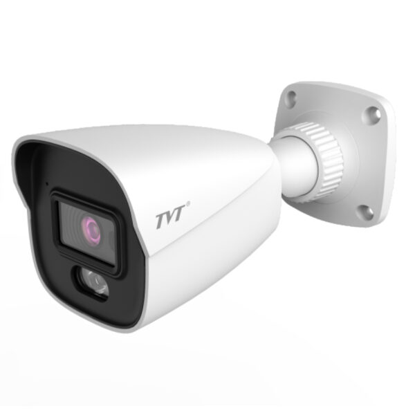 Cámara Bullet 4en1 2MP Iluminación dual IR Luz blanca MIC IP67