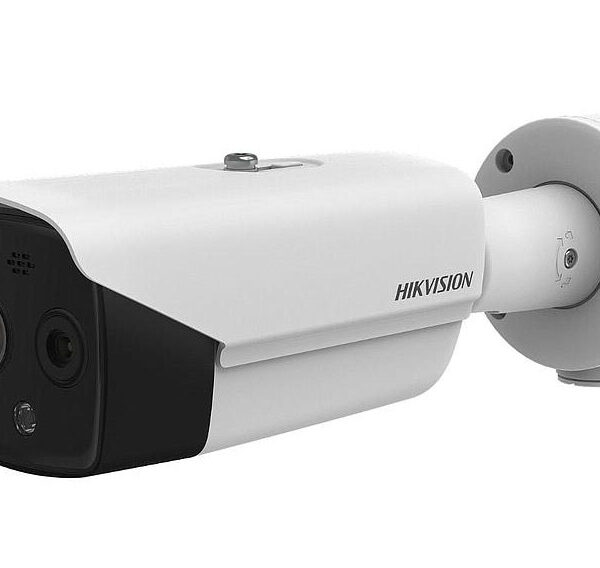 Cámara Bullet IP biespectro térmica y óptica 4MP 3.1/4mm IR40 WDR120 E/S Audio Alarma Hikvision