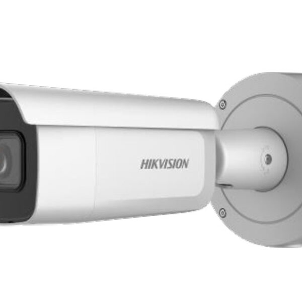 Cámara IP 4MP bullet varifocal motorizada 2.8-12 mm IR60m IK10 IP67 LPR (Matrículas) AcuSense DarkFighter Hikvision