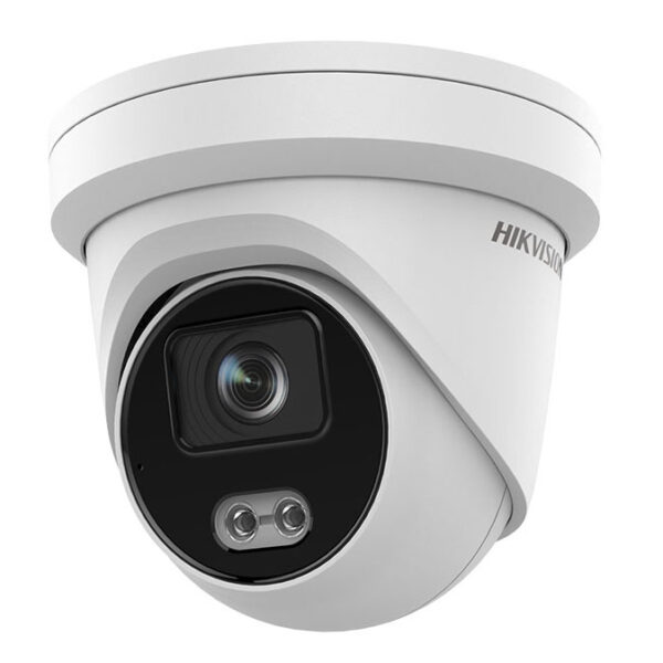 Cámara IP Turret 2MP 2.8mm IP67 ColorVu Acusense Hikvision