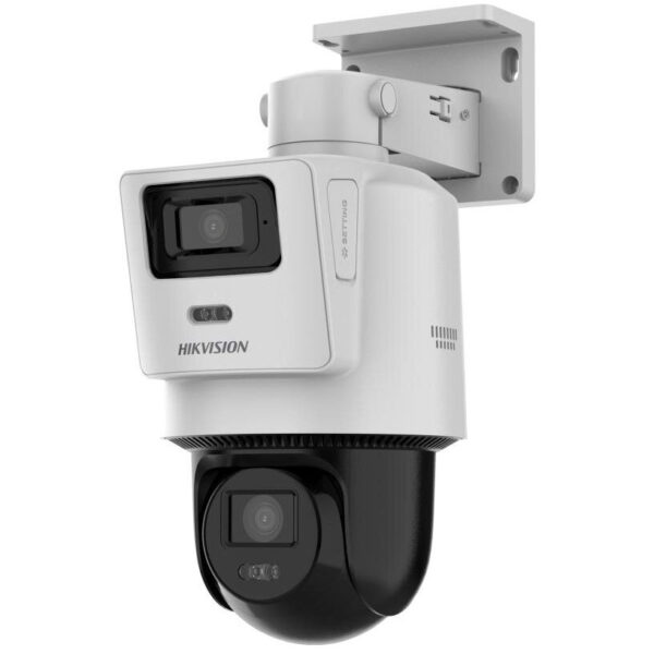 Cámara PT TandemVu IP 2MP + 2 MP PoE Smart Hybrid Light