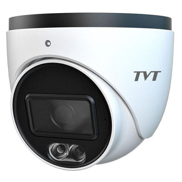 Cámara Turret IP 2MP 2,8 mm MIC IP67 Full-Color 24/7 TVT